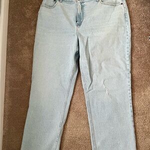 Abercrombie & Fitch Blue Straight Leg Jeans